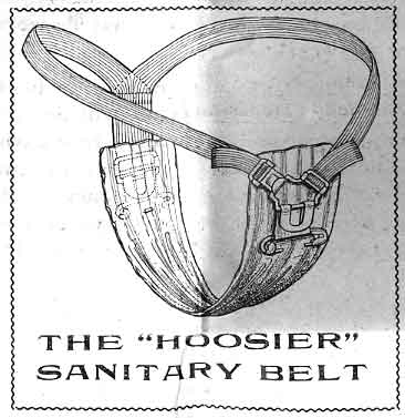 Menstruation and the Sanitary Belt from the 1960s