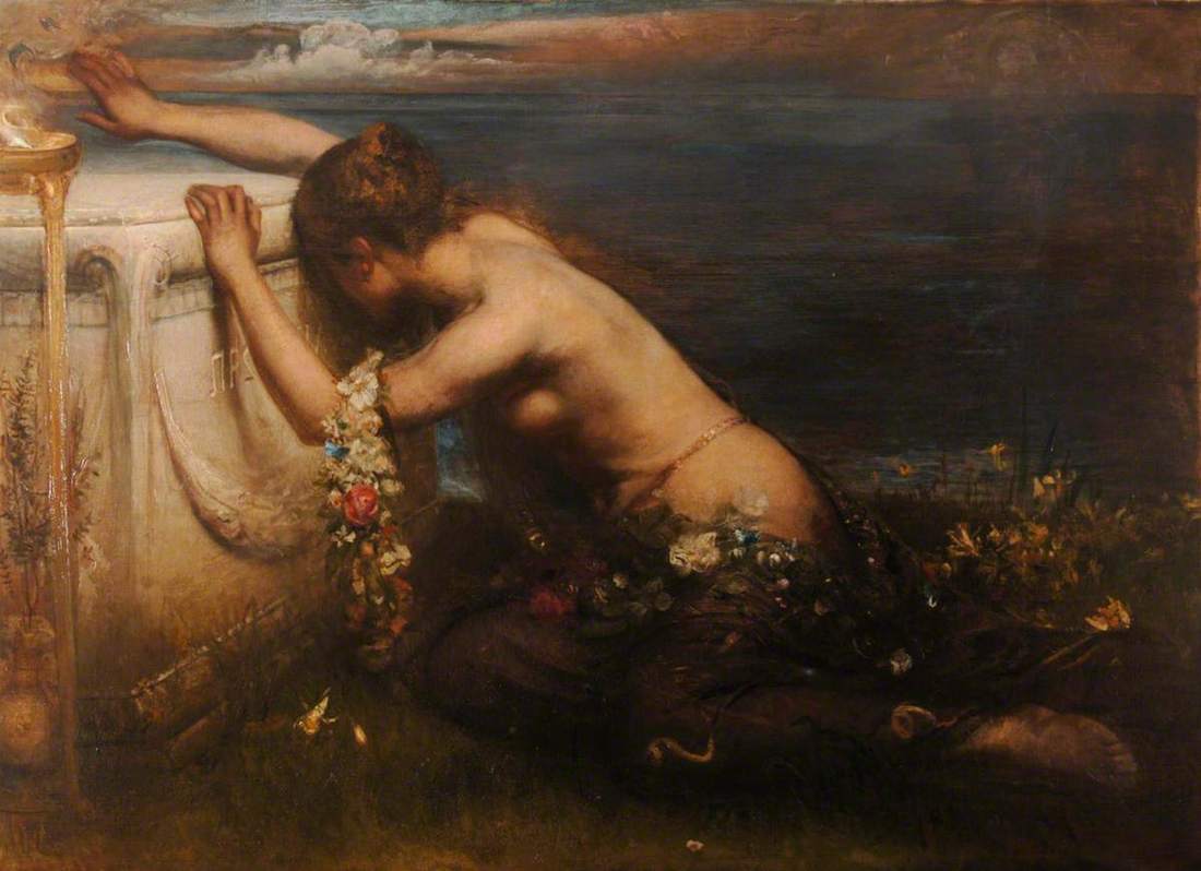 Laodamia kills herself to be forever with her husband