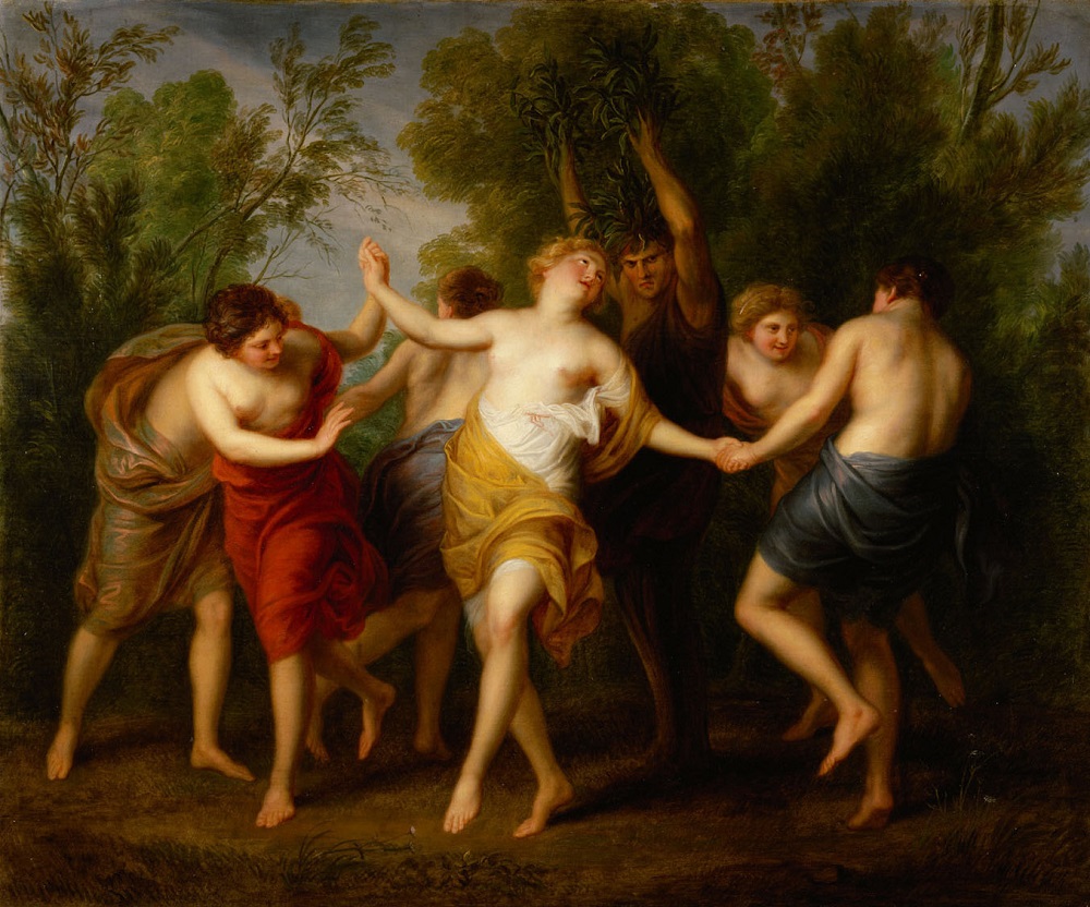 The maenads are mad for the god of wine