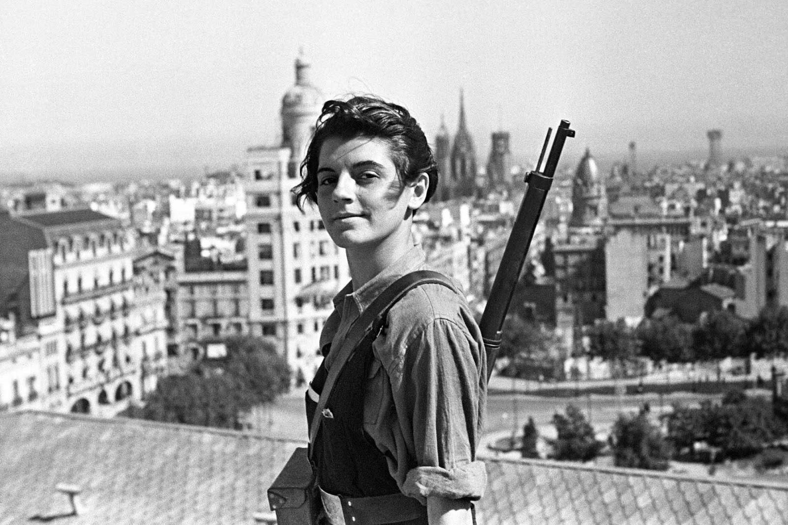 Marina Ginestà, a communist militant during the Spanish Civil War