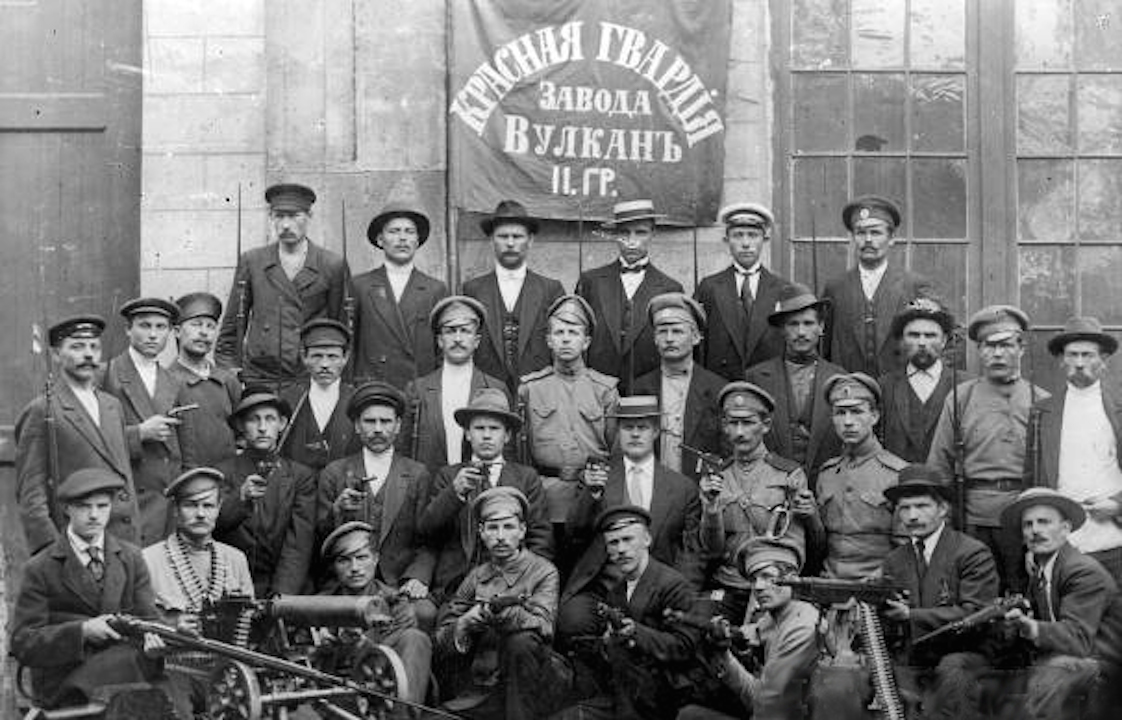 Red Guards of the Vulkan factory in Petrograd