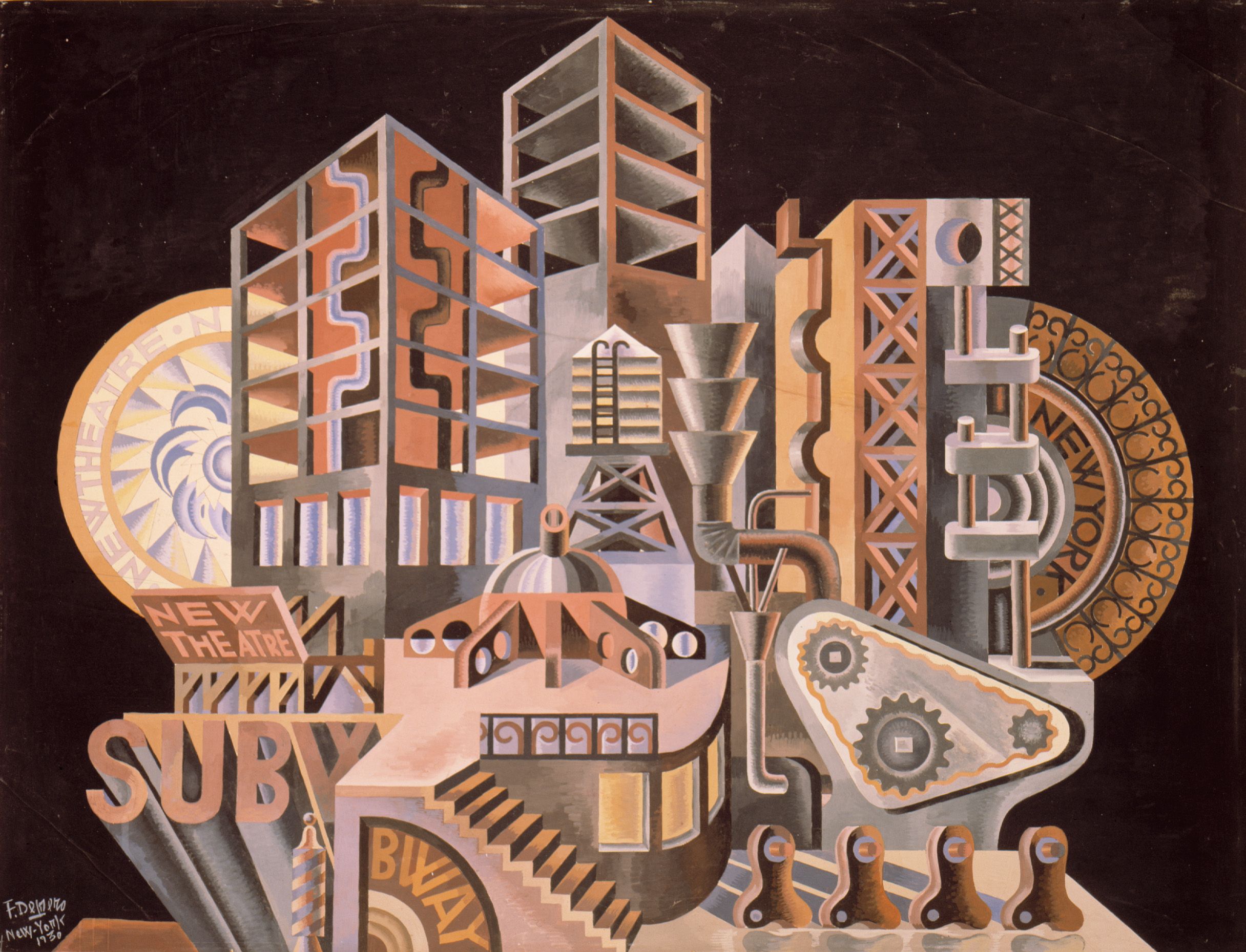 The New Babel by Depero