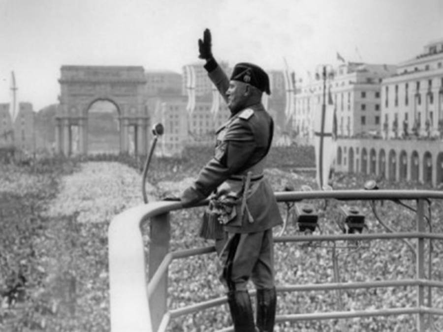 Mussolini in Rome