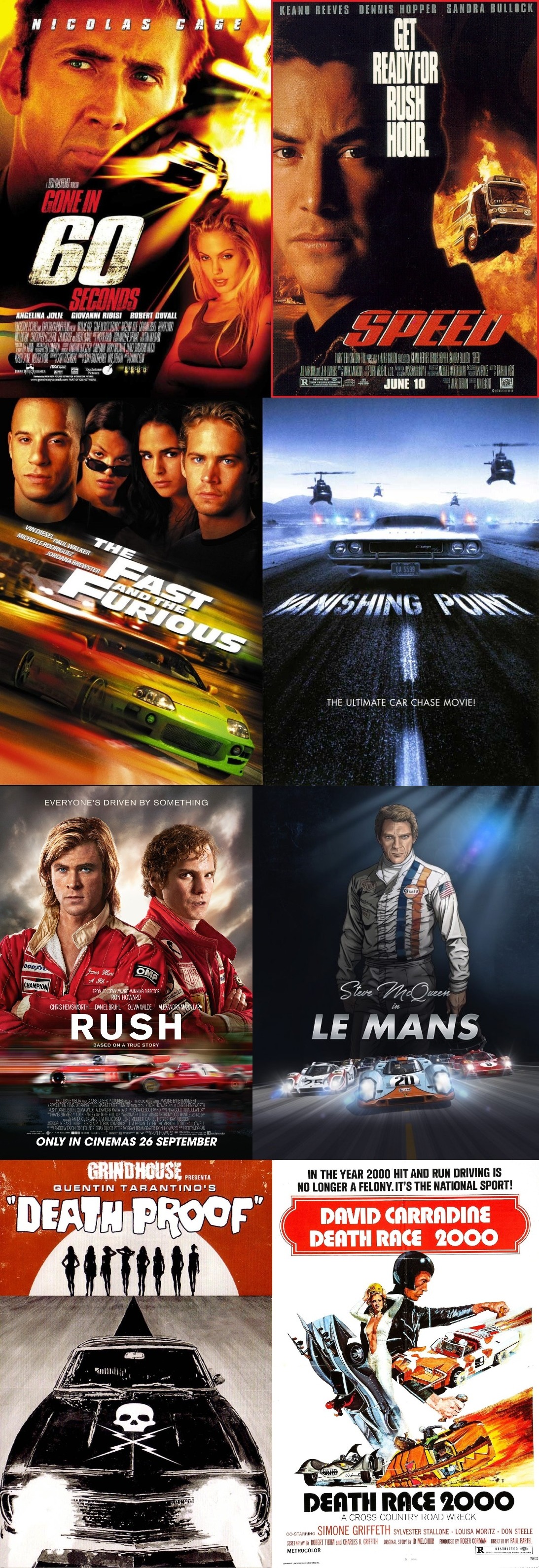 Speed-themed movies