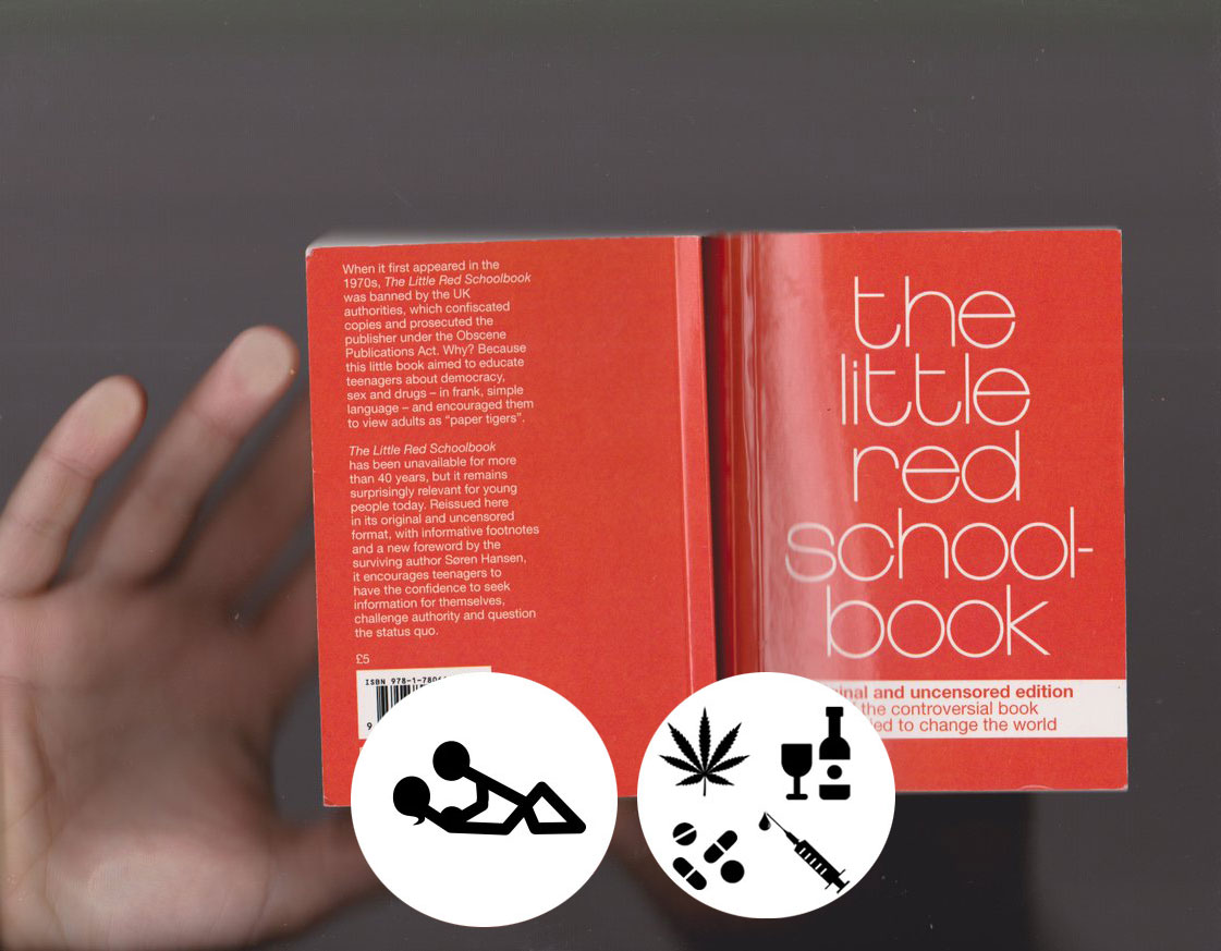 The Little Red Schoolbook: The challenging passages on sex and drugs |  Books on Trial