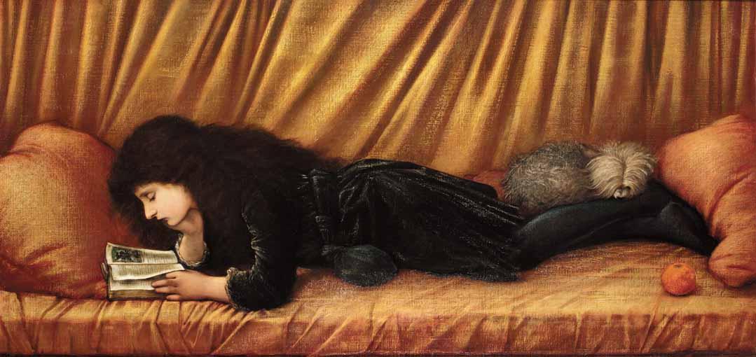 Portrait of Katie Lewis by Sir Edward Burne-Jones