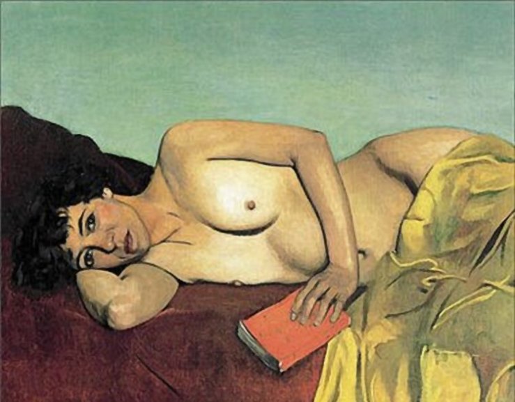 Reading Abandoned by Félix Vallotton