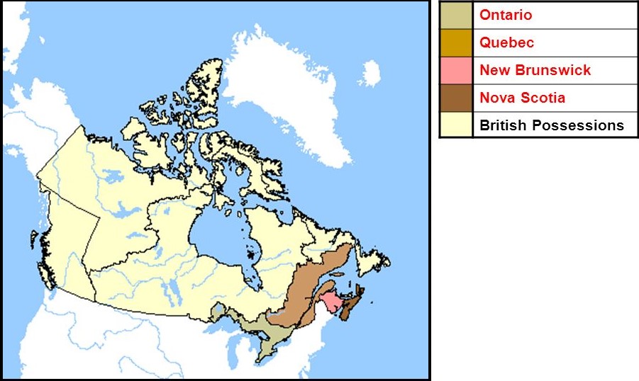 Canadian Confederation, 1867